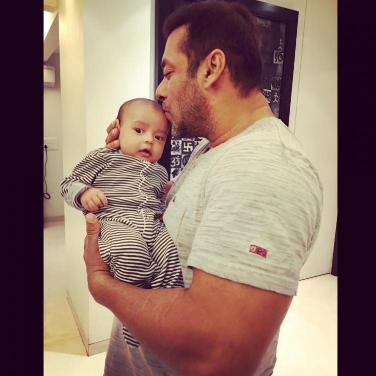 Aww! Maamu Salman Kissing Nephew Ahil Is the Best Thing You will See on Internet Today